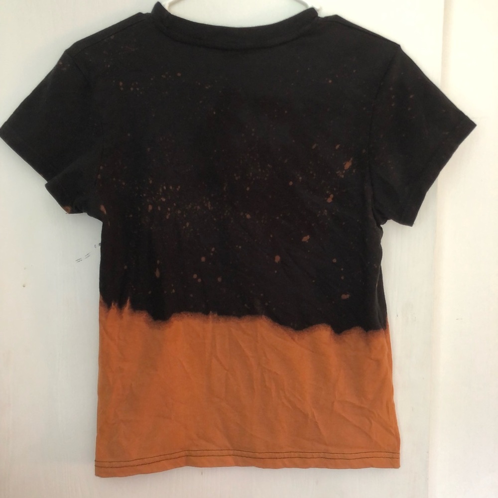 Vintage Upcycled Bon Jovi Bleached Tee - Picture 4 of 5